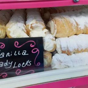 a variety of pastries