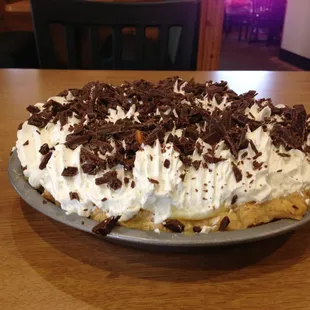 Peanut butter pie