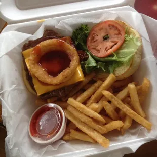 BBQ Bacon Cheese Burger