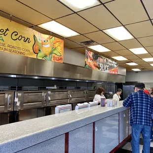 Pick up counter