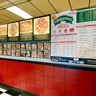 Menu board