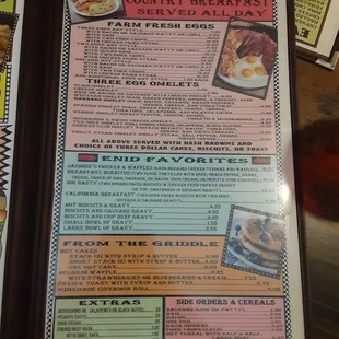 2nd page menu