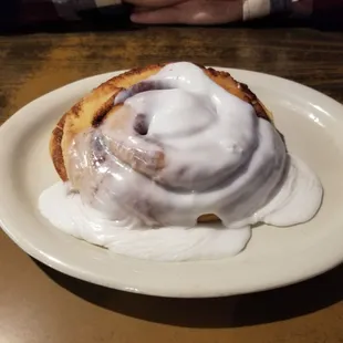 Huge cinnemon bun
