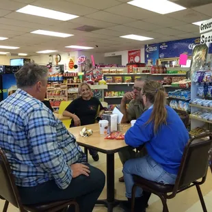 Friends at the wee vill.