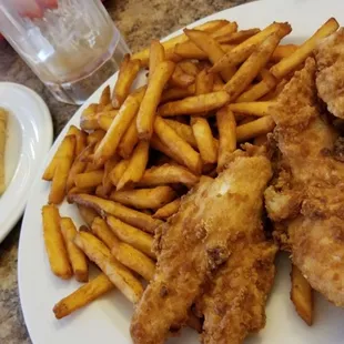 fish and chips, seafood, fish, food