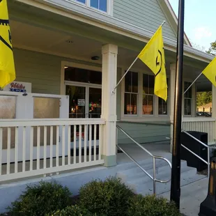 the front of the store