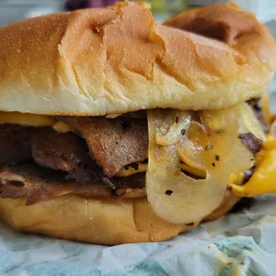 The Philly Burger - Burger Week 2021 - Downright delicious!!!!!!