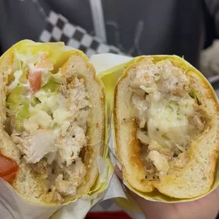 2. Chicken Hoagie Sandwich Combo