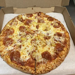 pizza, food