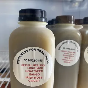Fresh Homemade Beverages