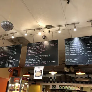 Menu board