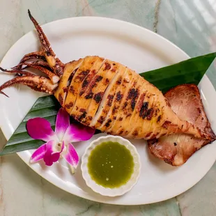 Grilled Squid
 Seafood