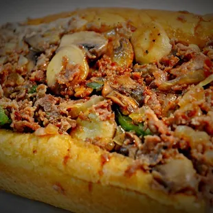 a slice of pizza