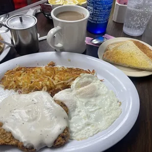 Breakfast country fried steak