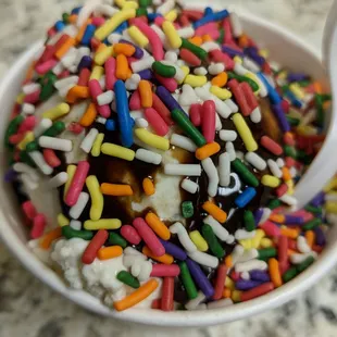 a bowl of sprinkles