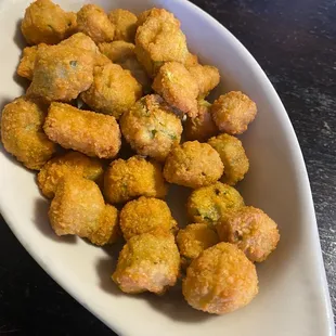 Fried okra