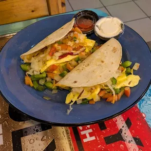 Breakfast tacos
