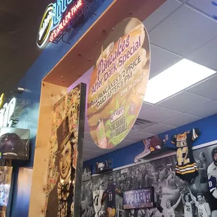 1/2 price pancakes...