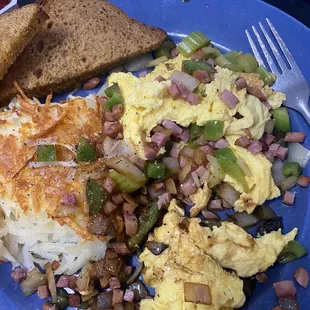 Omelette or a scramble or just a mess?