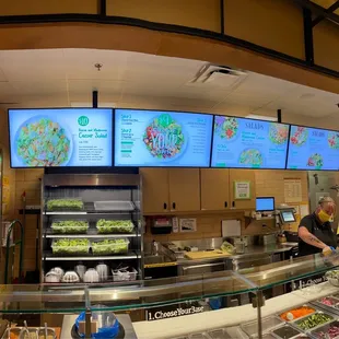 a view of the food court