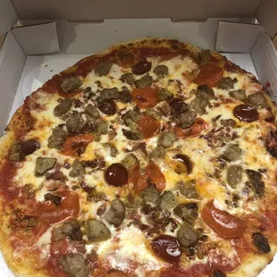 Medium meat lovers!!!! Better than chain pizza:-))))