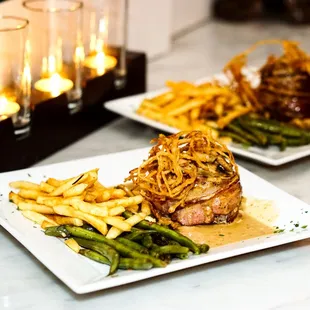 Bacon wrapped filet mignon, what more could you ask for?