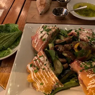 Smoked Salmon Tartine Sandwich