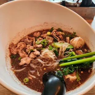 BOAT NOODLE SOUP. BEST THAI DISH EVER