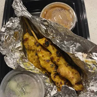 6. Chicken Sate