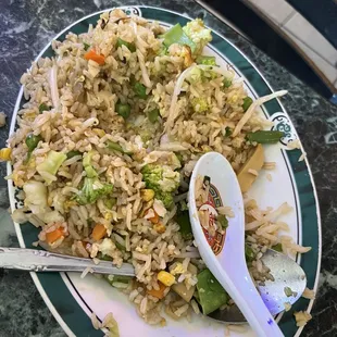 Vegetable fried rice