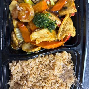 L1. Happy Family with fried rice it was yummy and fresh.