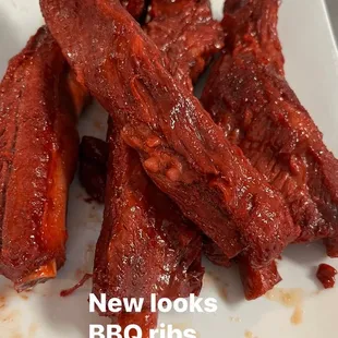 BBQ 4 Pieces Barbecue Ribs