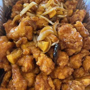 Orange chicken