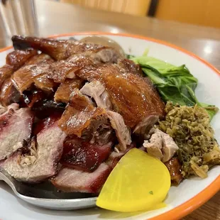 Duck &amp; pork Sunday special
