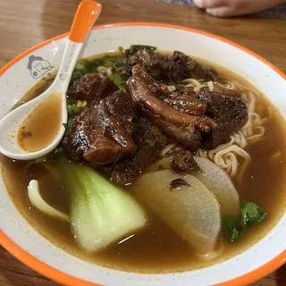 Beef & Beef Tendon Noodle Soup