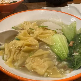 Shrimp Wonton Noodle Soup