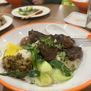 Braised Beef Over Rice
