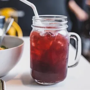 Special Plum Iced Tea