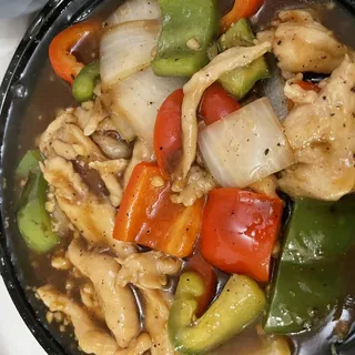 Chicken in Black Pepper Sauce