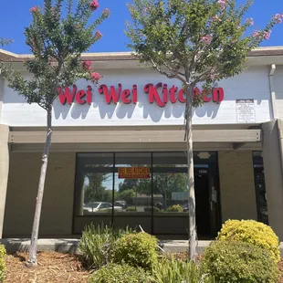 Wei Wei Kitchen Signs Board