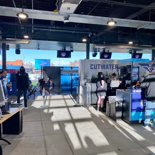 All you can eat area.