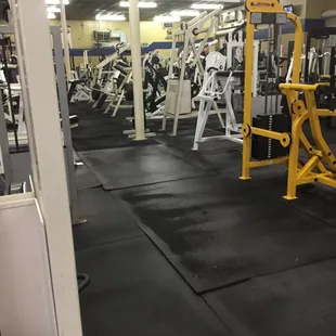 The weight room