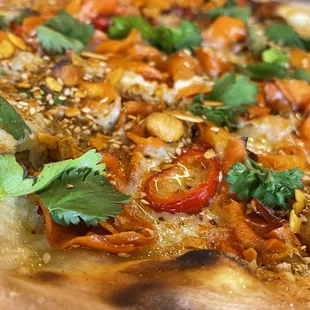 Roasted Carrot Pizza