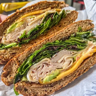 Cali California Club Sandwich with no bacon