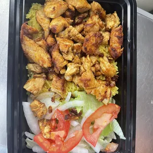 Chicken Shawarma over rice