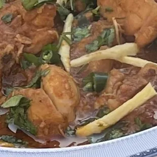 chicken wings and fried chicken, food