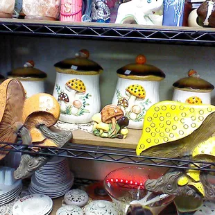 Collectibles. Posters, tapestries, boxes, leather goods, incense and burners.