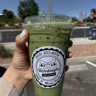 Strawberry milk Matcha