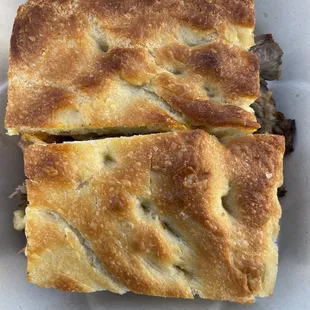 Hot and weird sandwich