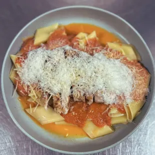 Fiery Pennoni Pasta